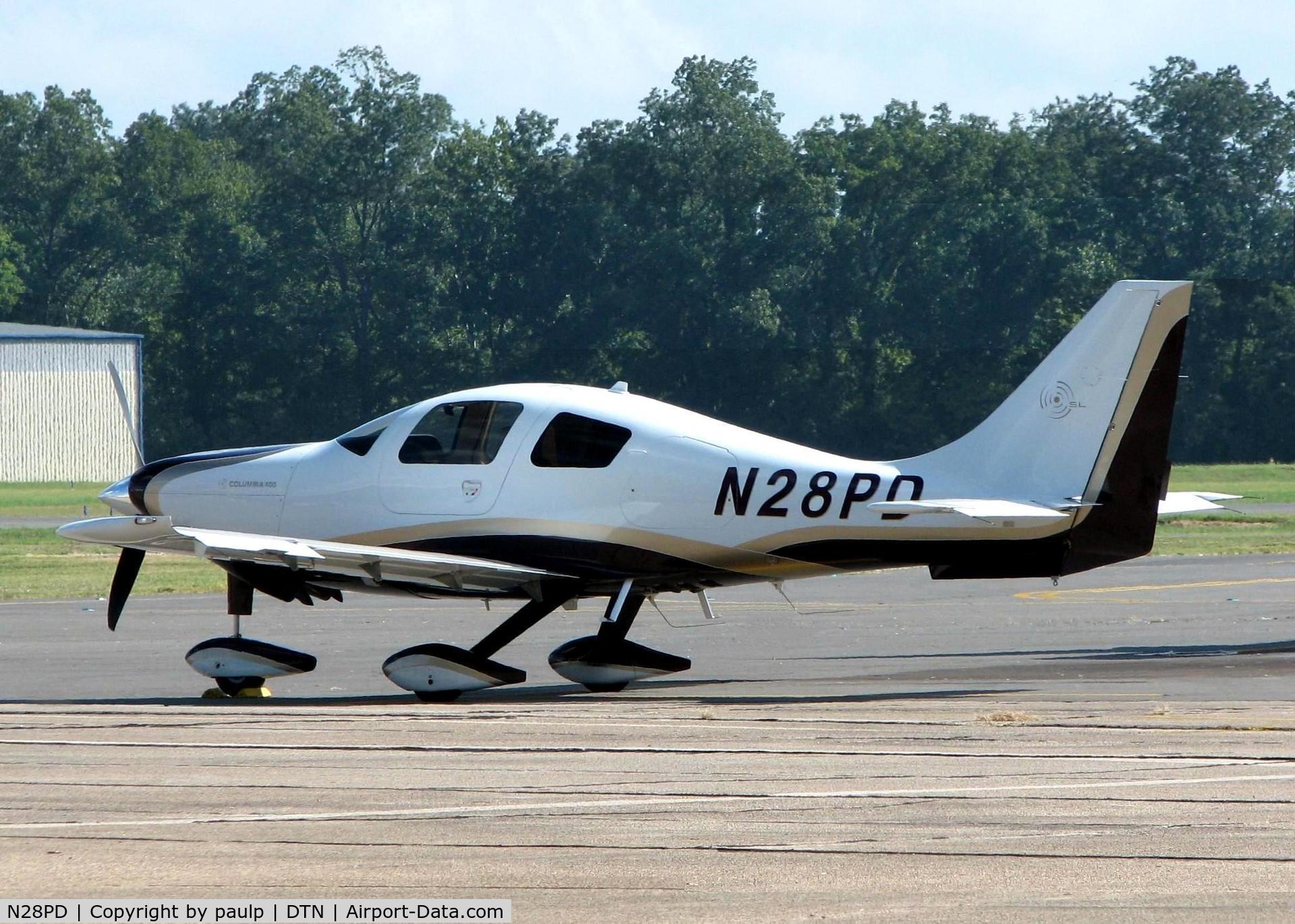 N28PD, 2007 Columbia Aircraft Mfg LC41-550FG C/N 41776, At Downtown Shreveport.