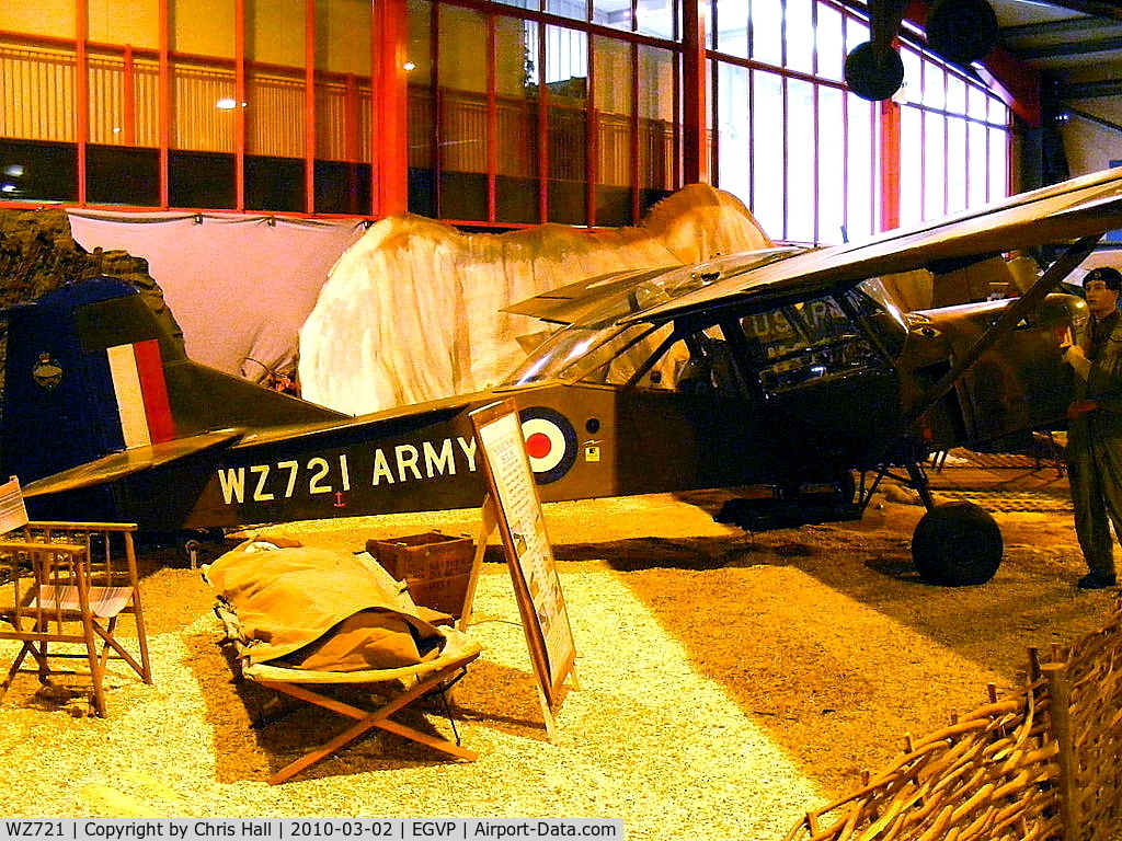 WZ721, Auster AOP.9 C/N B5/10/45, Museum of Army Flying, Middle Wallop