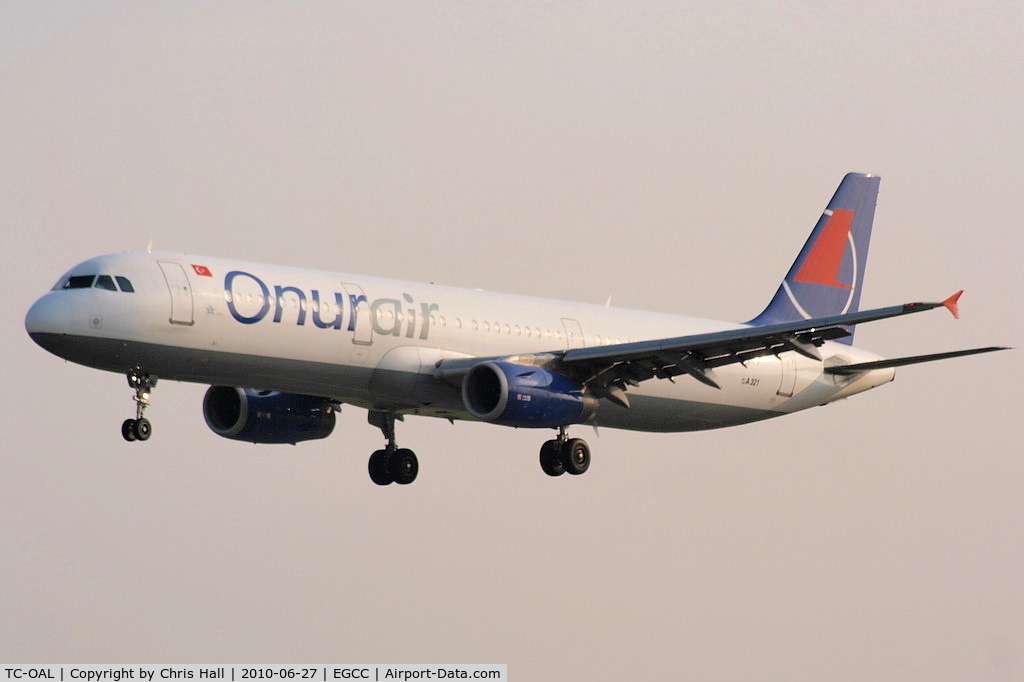 TC-OAL, 1999 Airbus A321-231 C/N 1004, Onur Air