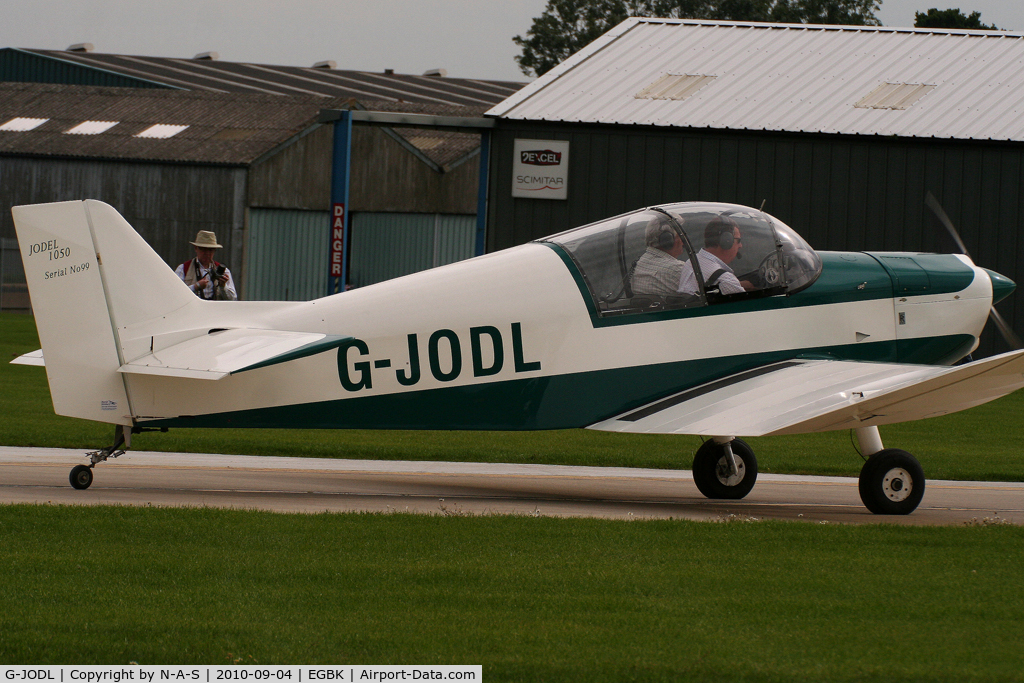 G-JODL, 1960 SAN Jodel DR-1050M Excellence C/N 99, LAA Rally 2010