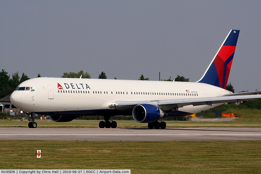 N195DN, 1997 Boeing 767-332 C/N 28452, Delta Airlines