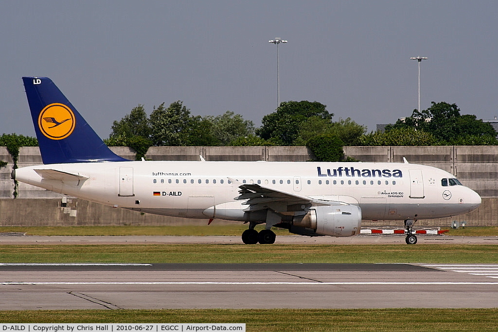 D-AILD, 1996 Airbus A319-114 C/N 623, Lufthansa