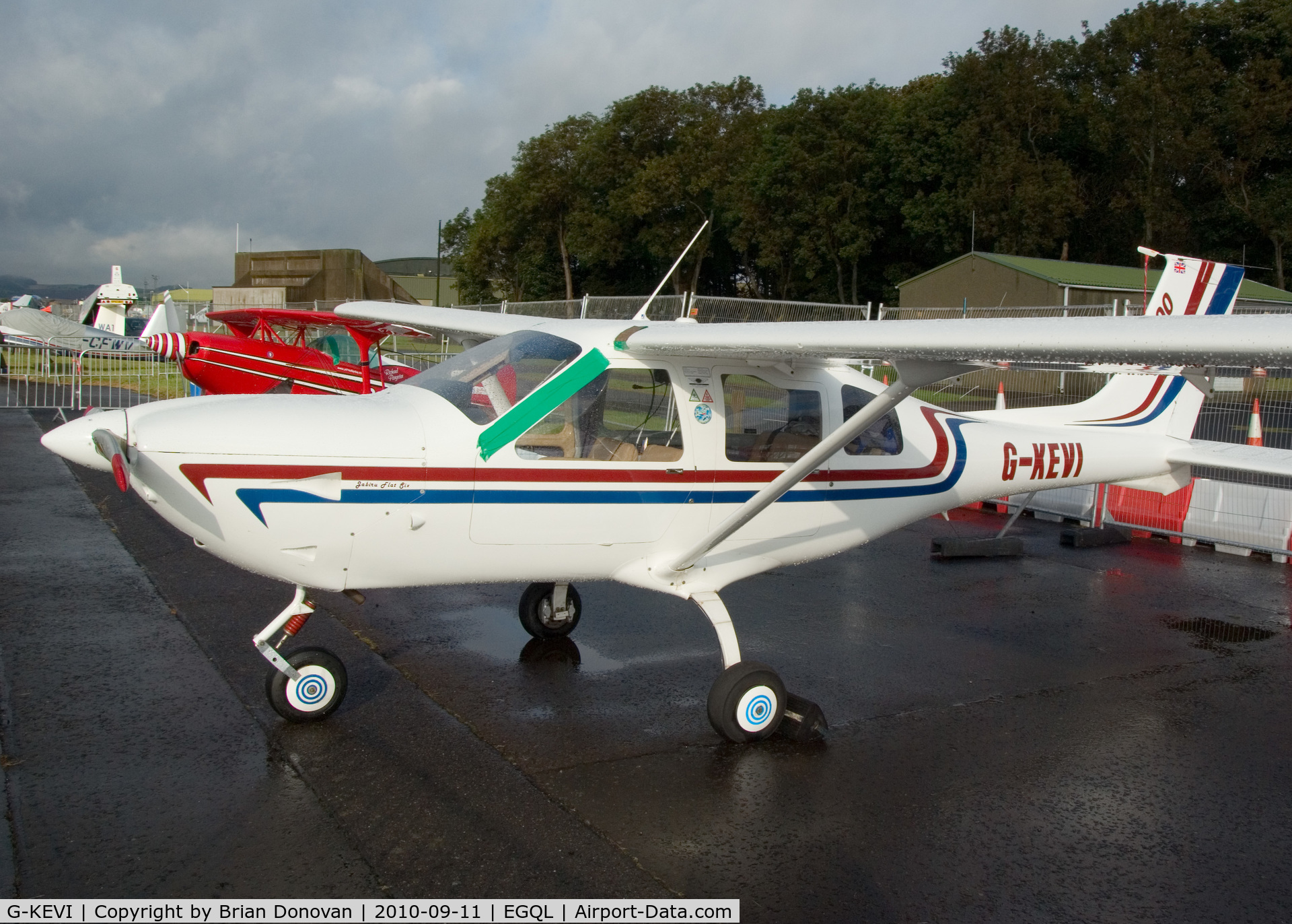 G-KEVI, 2004 Jabiru J400 C/N PFA 325-14321, Privately owned at RAF Leuchars Airshow 2010