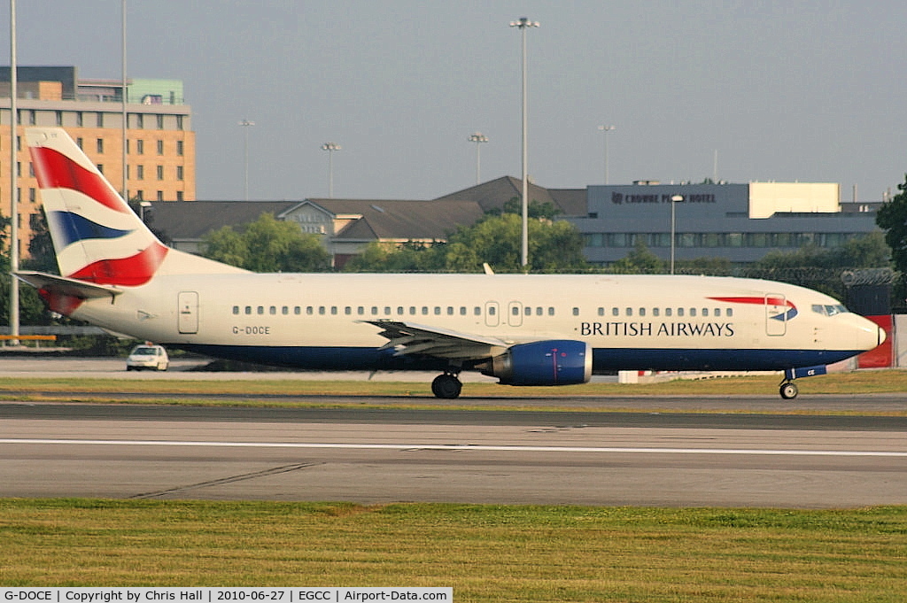 G-DOCE, 1991 Boeing 737-436 C/N 25350, British Airways