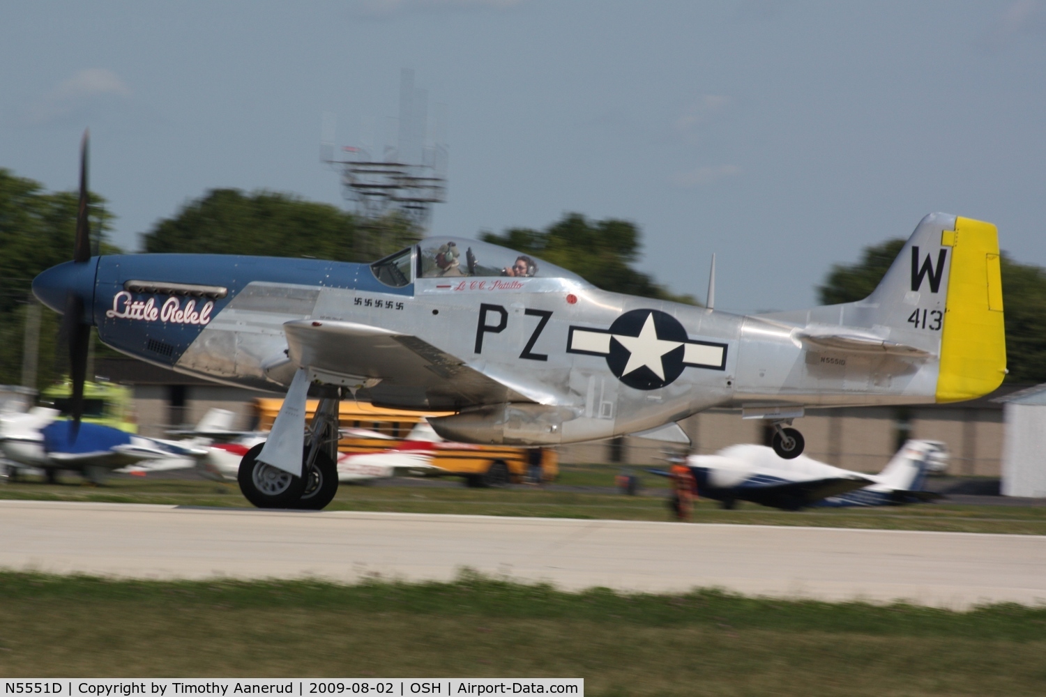N5551D, North American P-51D Mustang C/N 124-48258 (45-11495), North American/aero Classics P-51D, c/n: 4473683N