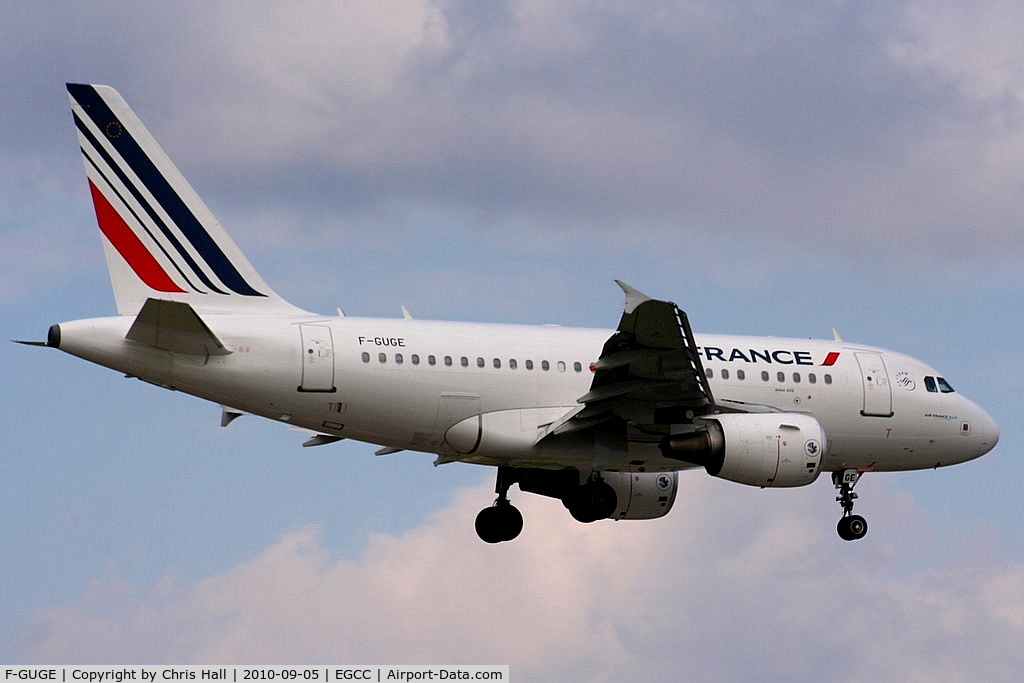 F-GUGE, 2003 Airbus A318-111 C/N 2100, Air France