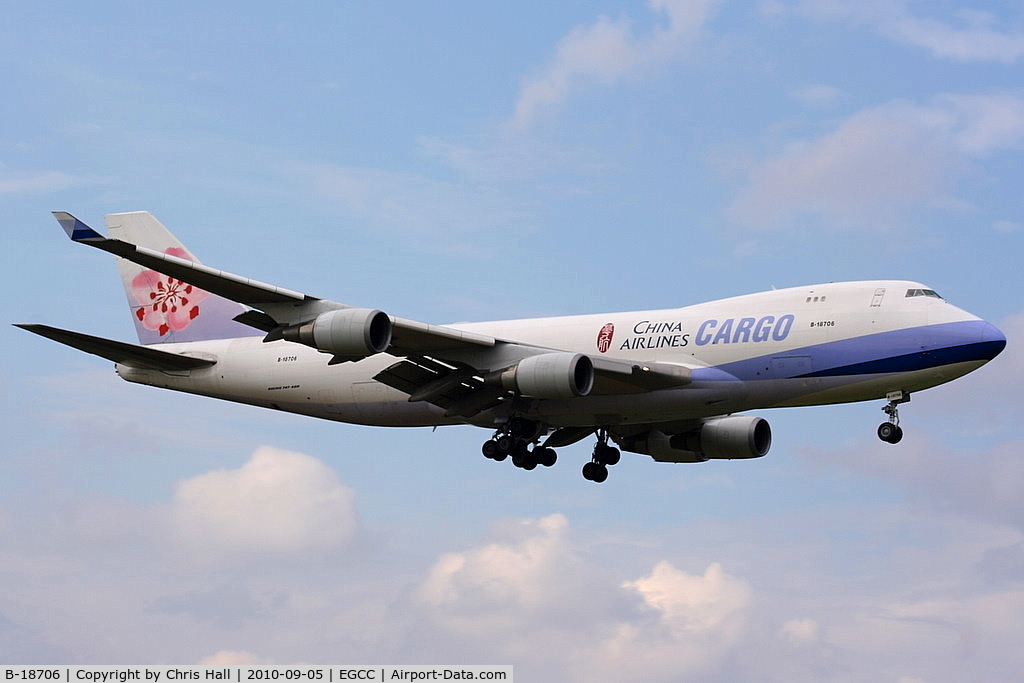 B-18706, 2001 Boeing 747-409F/SCD C/N 30763, China Airlines Cargo