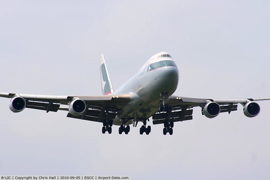 B-LIC, 2009 Boeing 747-467ERF C/N 36868, Cathay Pacific Cargo