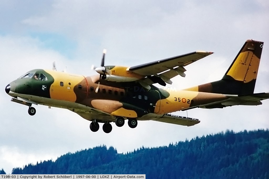 T19B-03, 1990 Airtech CN-235-100M C/N C034, 35 21 Spanish Air Force