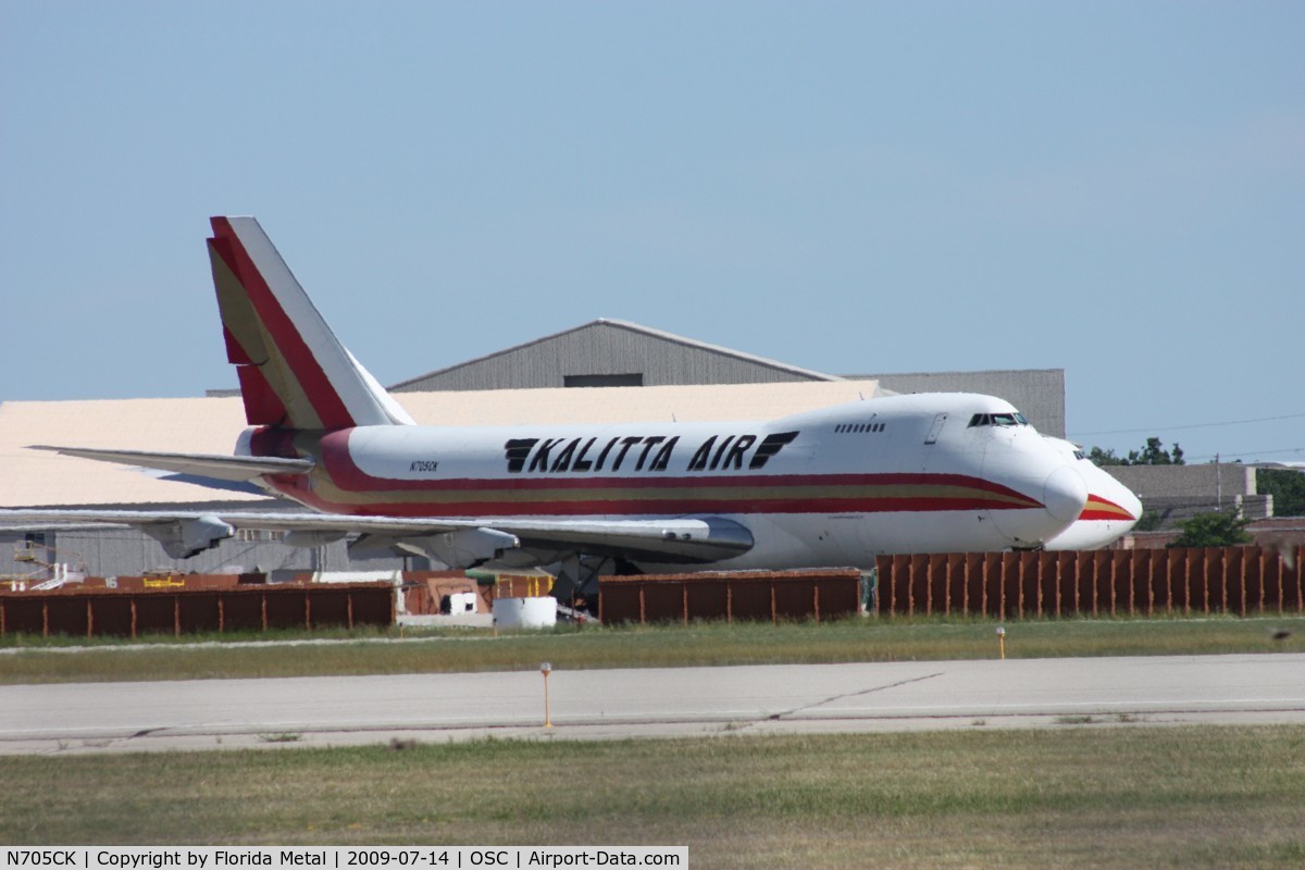 N705CK, 1974 Boeing 747-246F C/N 21034, Kalitta 747-200