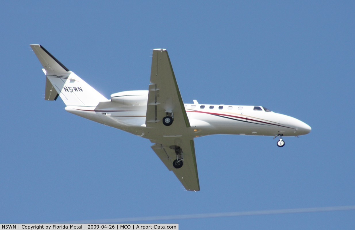 N5WN, 2007 Cessna 525B CitationJet CJ3 C/N 525B0204, CJ3