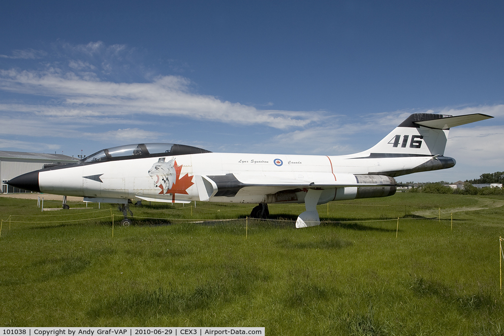 101038, 1957 McDonnell CF-101B Voodoo C/N 546, Canada Airforce CF-101