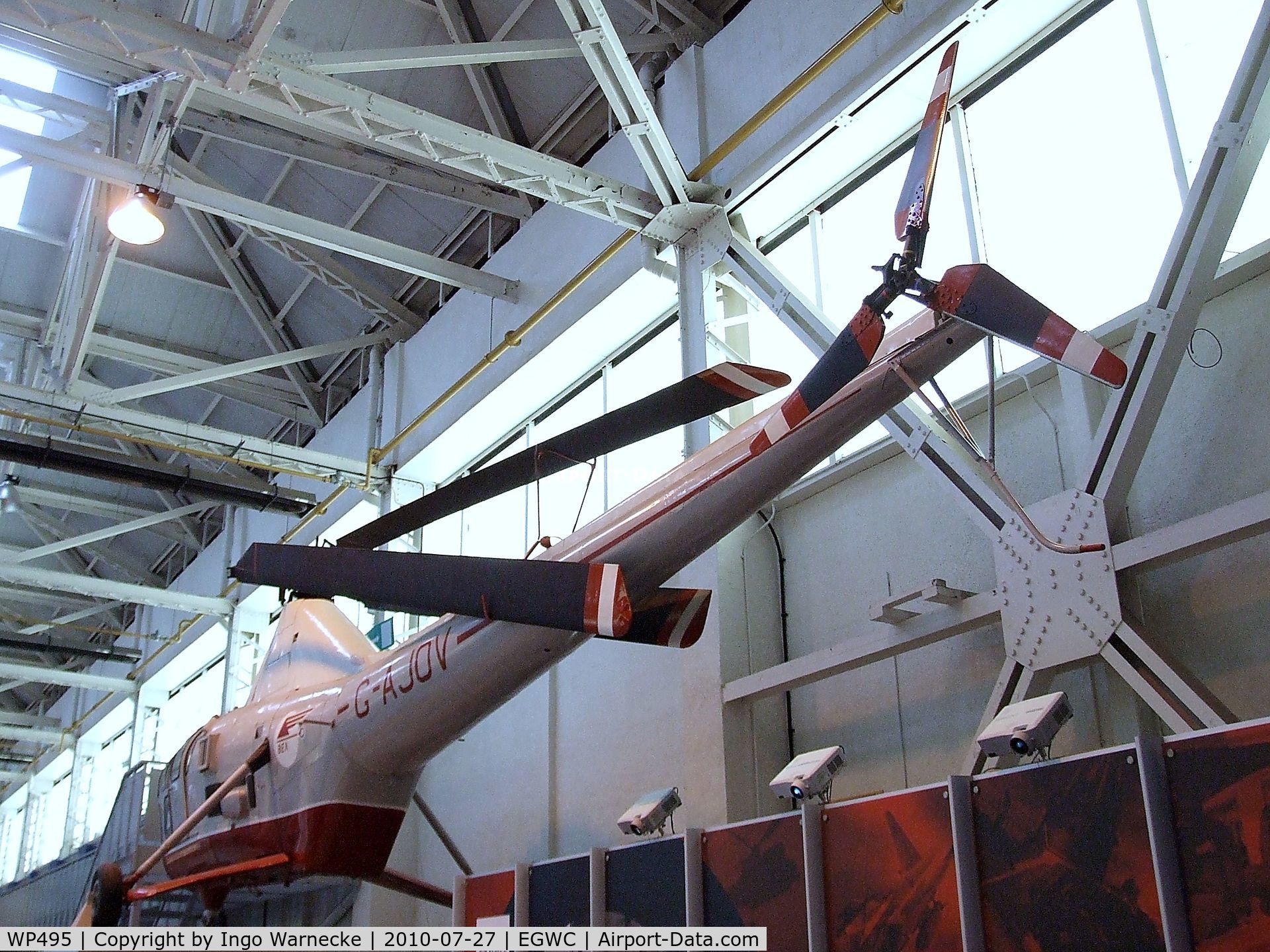 WP495, Westland Dragonfly HR.3 C/N WA/H/80, Sikorsky S-51 at the RAF Museum, Cosford