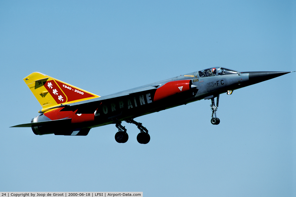 24, Dassault Mirage F.1C C/N 24, 60 years Lorraine special colors