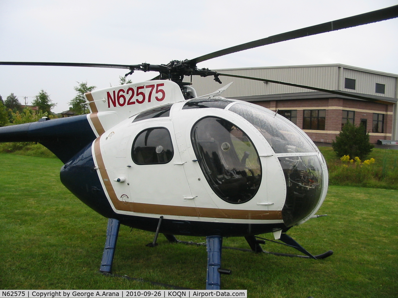 N62575, 1968 Hughes OH-6A Cayuse C/N 0497, Starboard front view