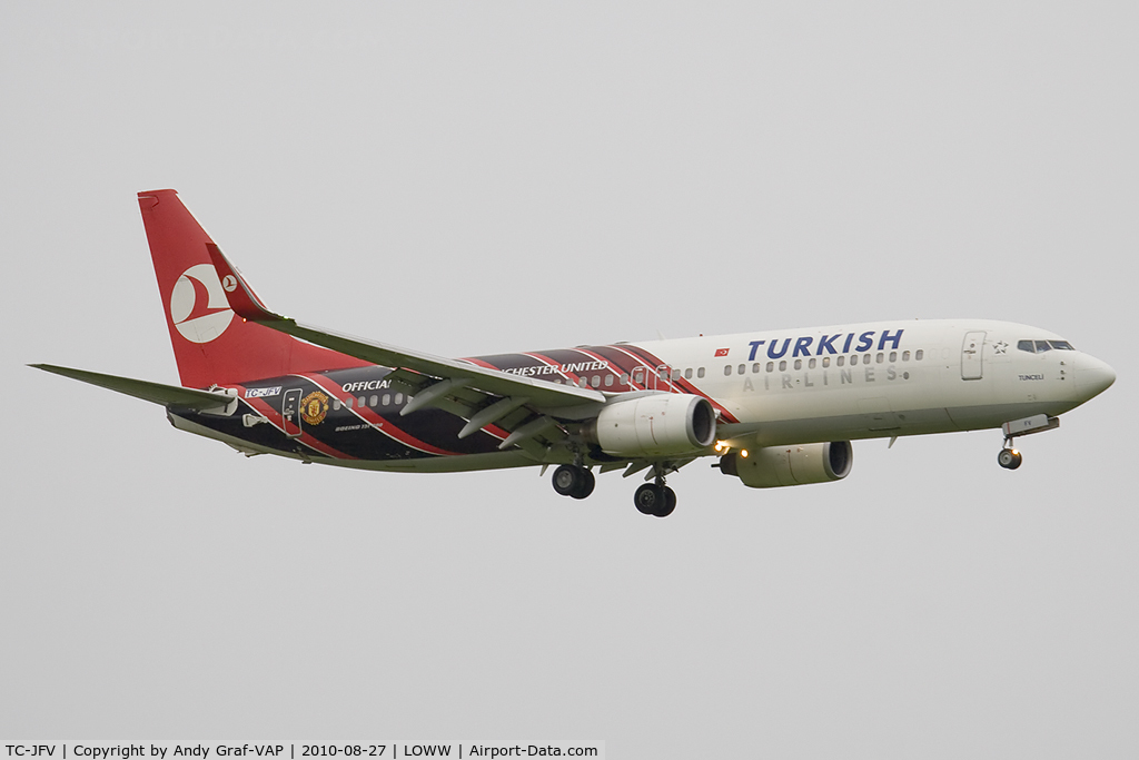 TC-JFV, 2000 Boeing 737-8F2 C/N 29782, Turkish Airlines 737-800