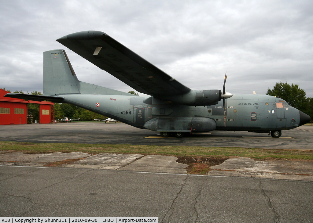 R18, Transall C-160R C/N 18, Parked at the military area...