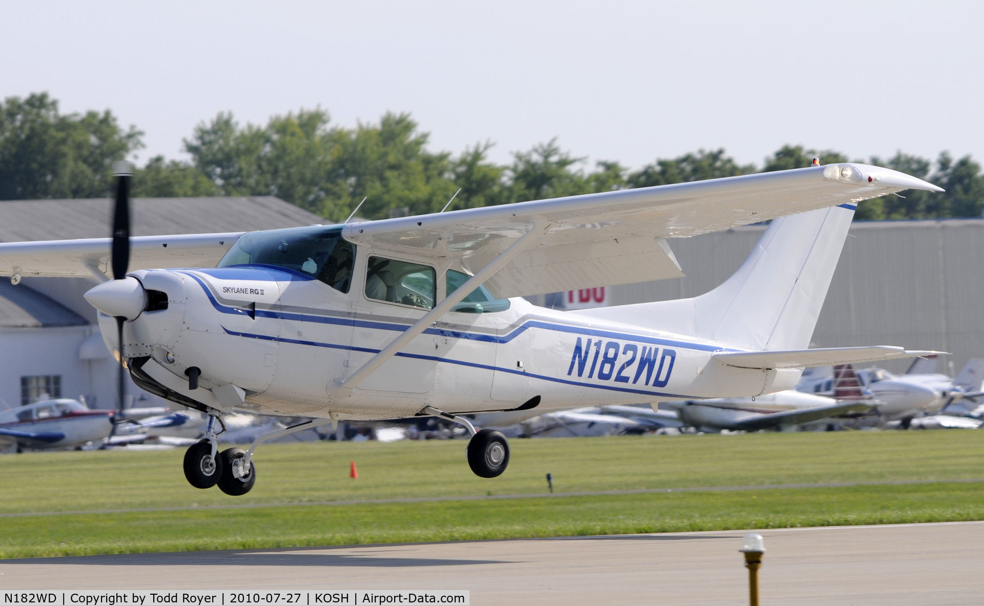 N182WD, 1979 Cessna TR182 Turbo Skylane RG C/N R18200848, EAA AIRVENTURE 2010