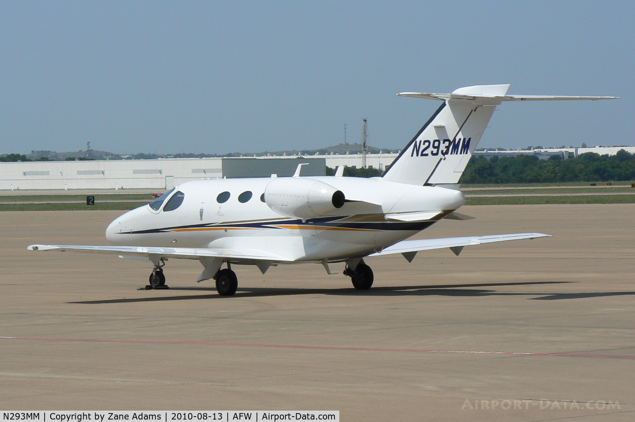 N293MM, Cessna 510 Citation Mustang C/N 510-0293, At Alliance Airport, Fort Worth, TX