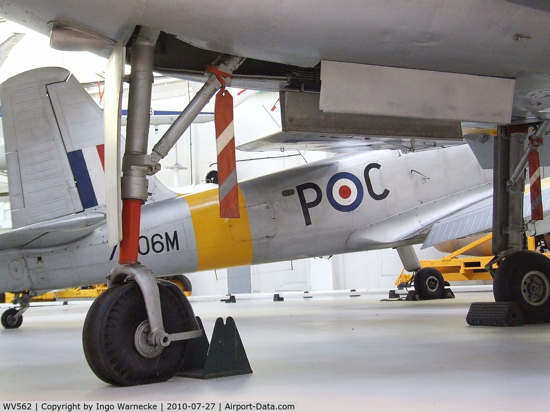WV562, Percival P-56 Provost T.1 C/N PAC/56/108, Hunting Provost T1 at the RAF Museum, Cosford