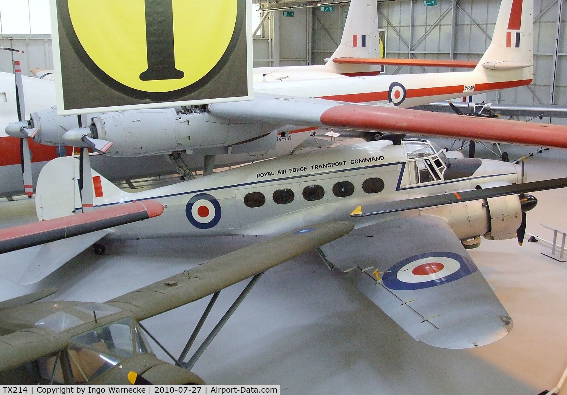 TX214, Avro 652A Anson C.19 C/N 33786, Avro Anson C19 at the RAF Museum, Cosford