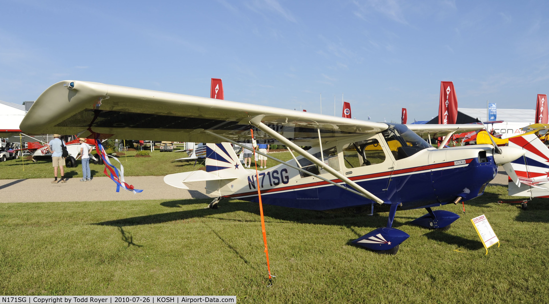 N171SG, American Champion 7GCBC C/N 1456-2010, EAA AIRVENTURE 2010