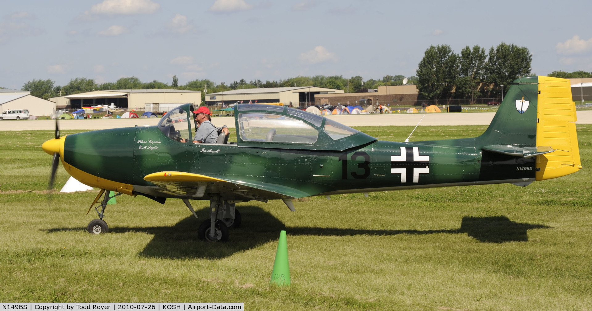 N149BS, 1957 Focke-Wulf FWP-149D C/N FW 262, EAA AIRVENTURE 2010
