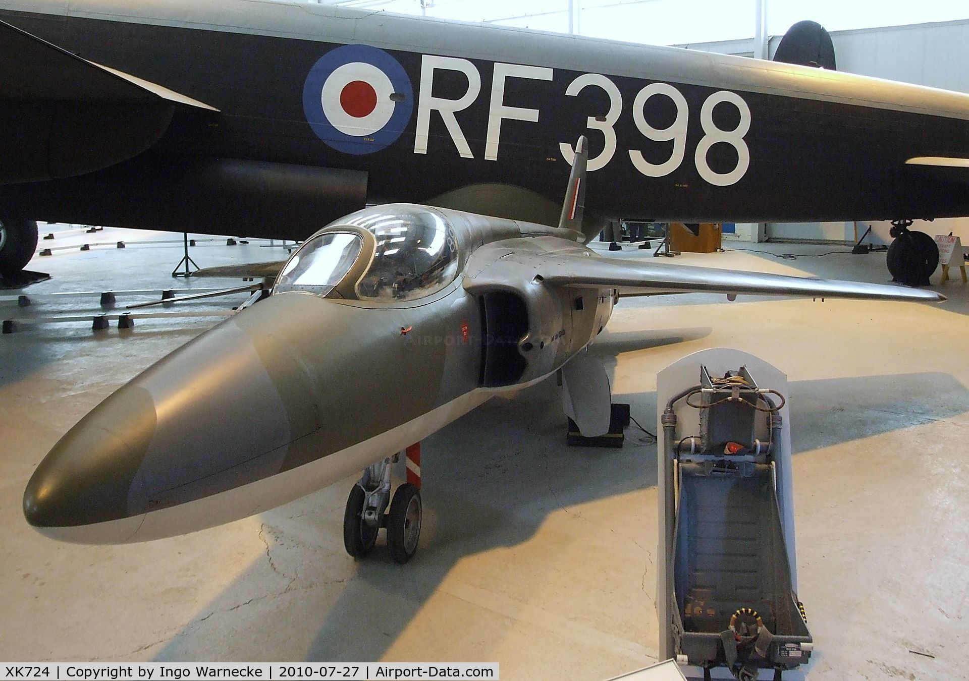XK724, 1956 Folland Gnat F.1 (Fo-141) C/N FL2, Folland Gnat F1 at the RAF Museum, Cosford