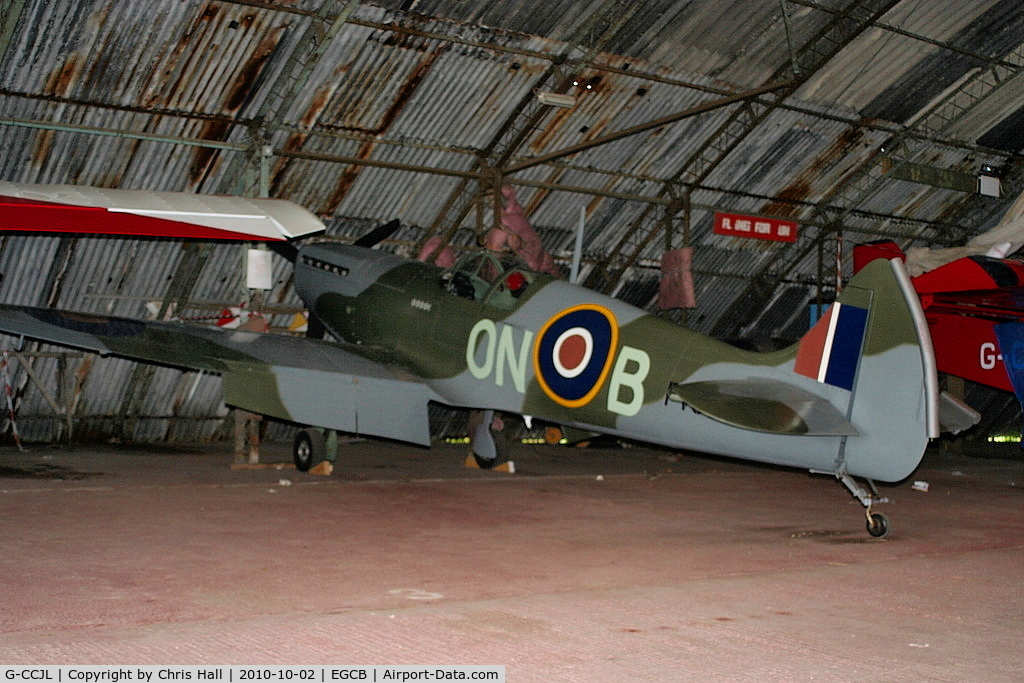 G-CCJL, 2007 Supermarine Aircraft Spitfire Mk.26 C/N PFA 324-14053, Supermarine Aircraft Spitfire Mk26 fitted with a Jabiru 5100 engine