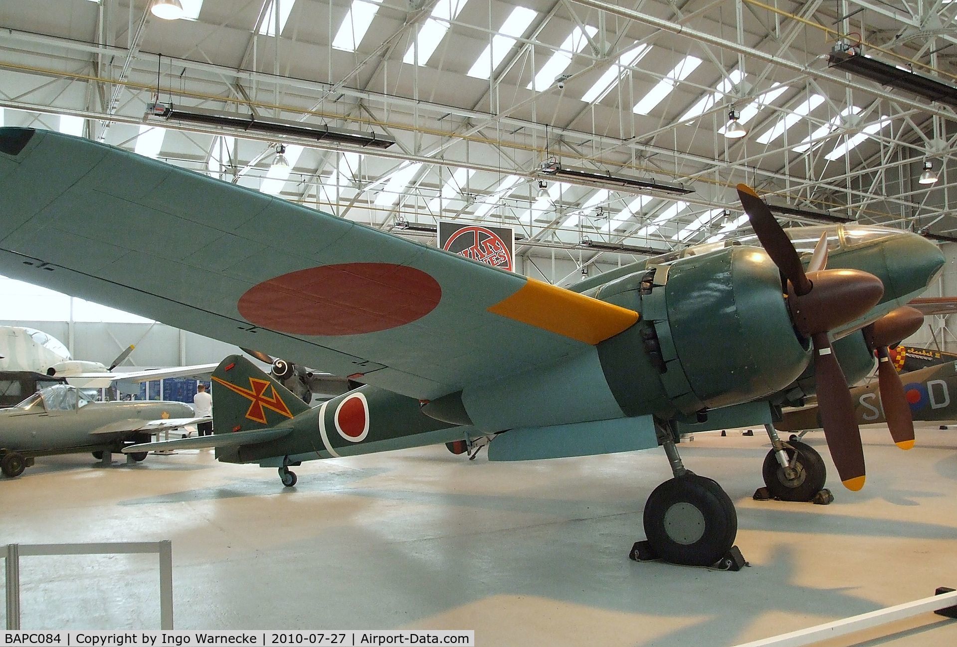 BAPC084, 1932 Mitsubishi Ki 46-III Dinah C/N 5439, Mitsubishi Ki-46-III DINAH at the RAF Museum, Cosford