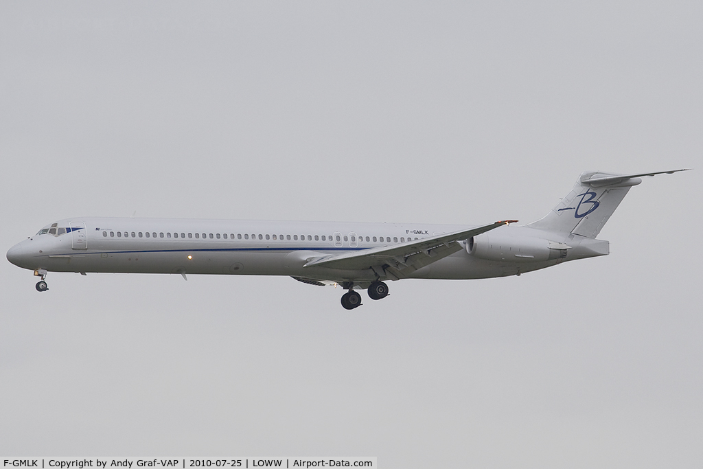 F-GMLK, 1988 McDonnell Douglas MD-83 (DC-9-83) C/N 49672, Blueline MD80