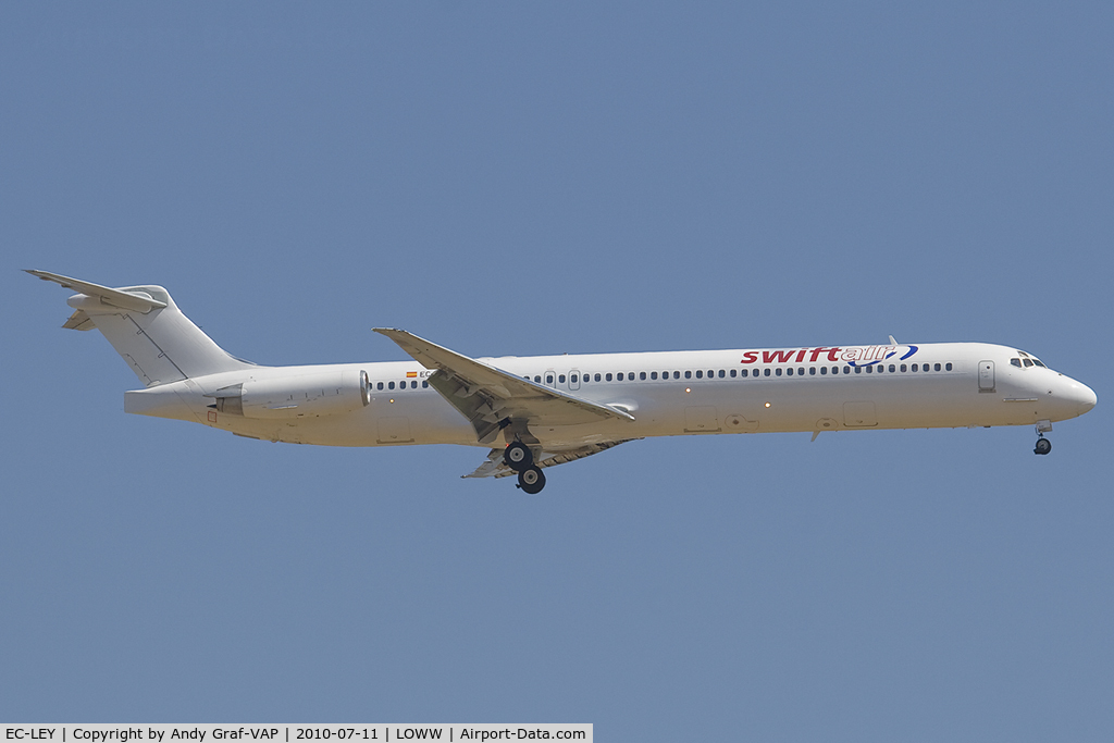 EC-LEY, 1993 McDonnell Douglas MD-83 (DC-9-83) C/N 53182, Swiftair MD80