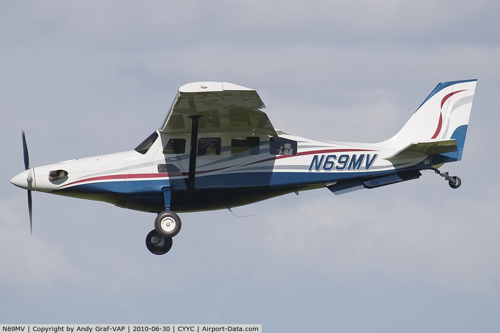 N69MV, 2006 Aerocomp Comp Air 8 MV C/N 01, Skiby Martin L TRI-Q200