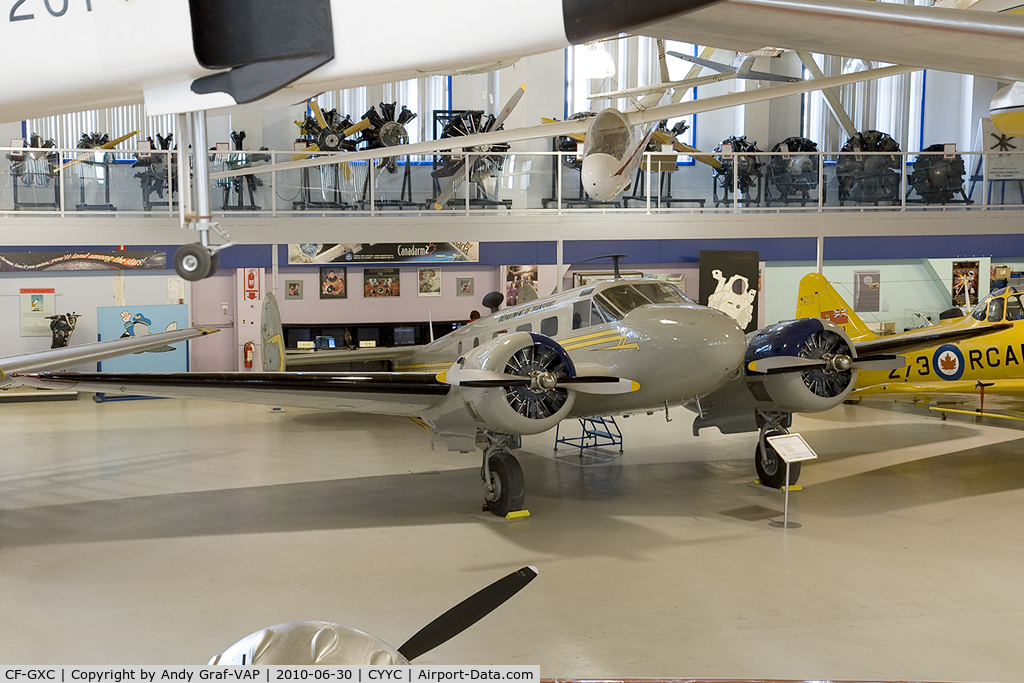 CF-GXC, Beech D18S C/N A-547, Canada Air Force Beech 18