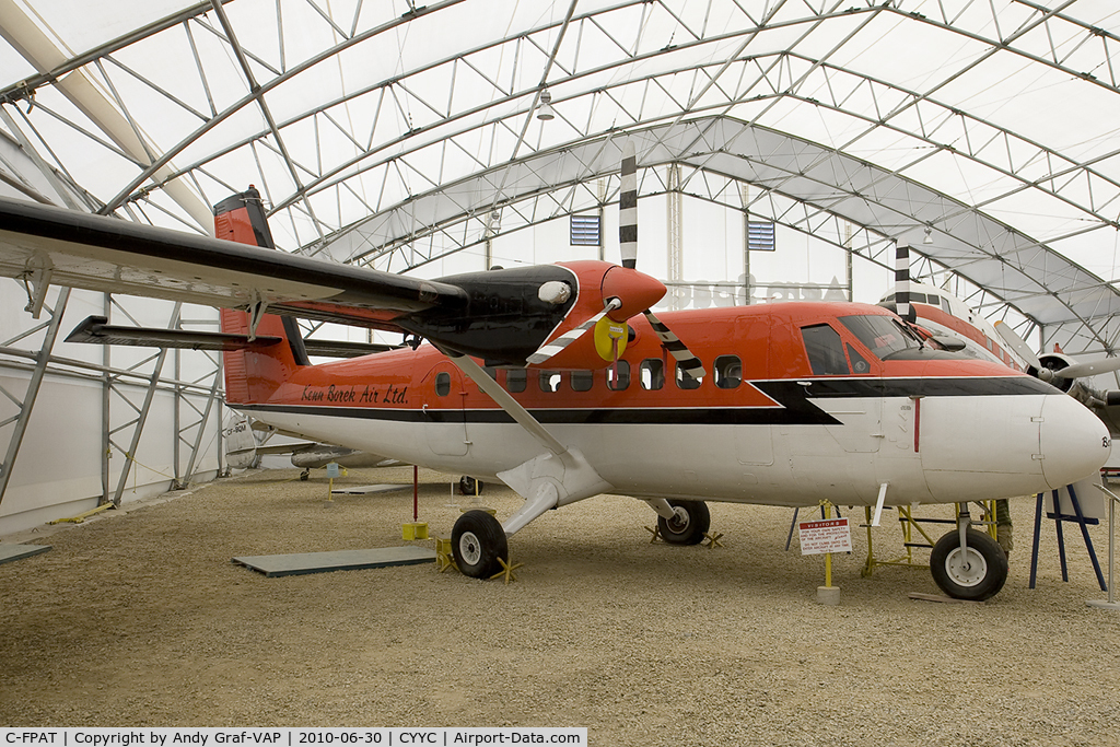 C-FPAT, 1966 De Havilland Canada DHC-6-100 Twin Otter C/N 2, Kenn Borek Air DHC-6