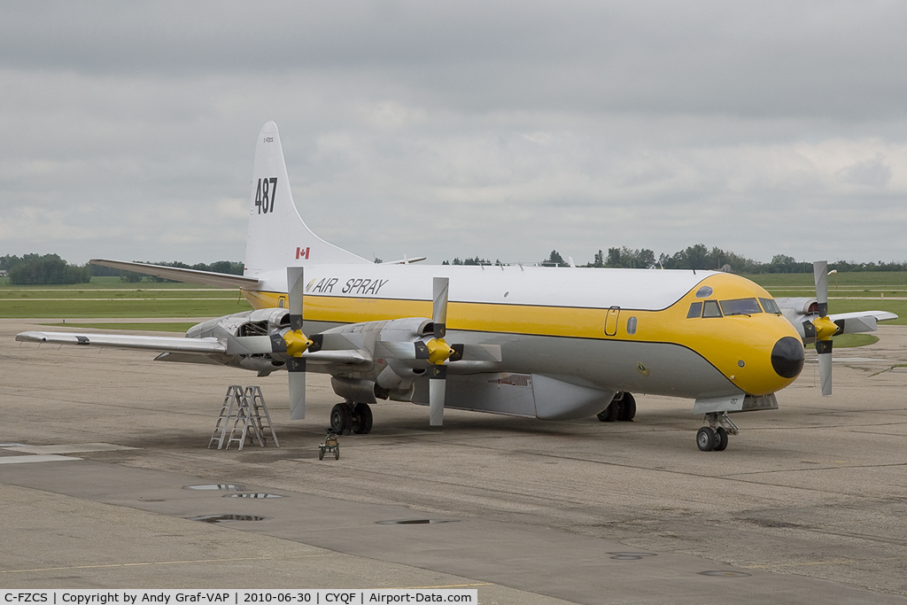 C-FZCS, 1959 Lockheed L-188A(F) Electra C/N 1060, Air Spray L-188