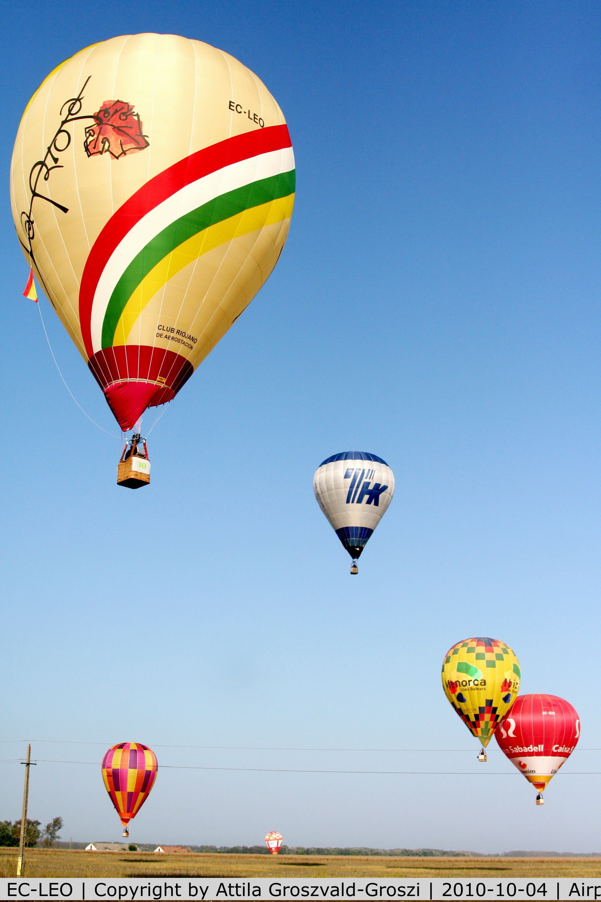 EC-LEO, 2010 Ultra Magic M-65C C/N 65/175, 19th World Hot Air Balloon Championship, Debrecen-Hungary