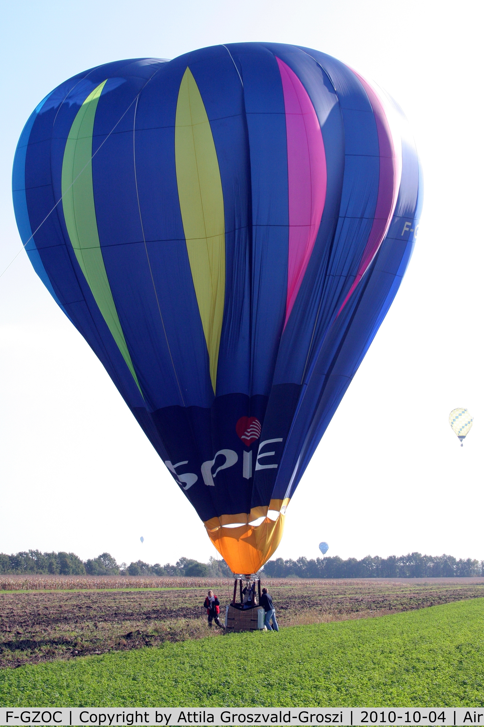 F-GZOC, 2005 Cameron Balloons C-70 C/N 10682, 19th World Hot Air Balloon Championship, Debrecen-Hungary