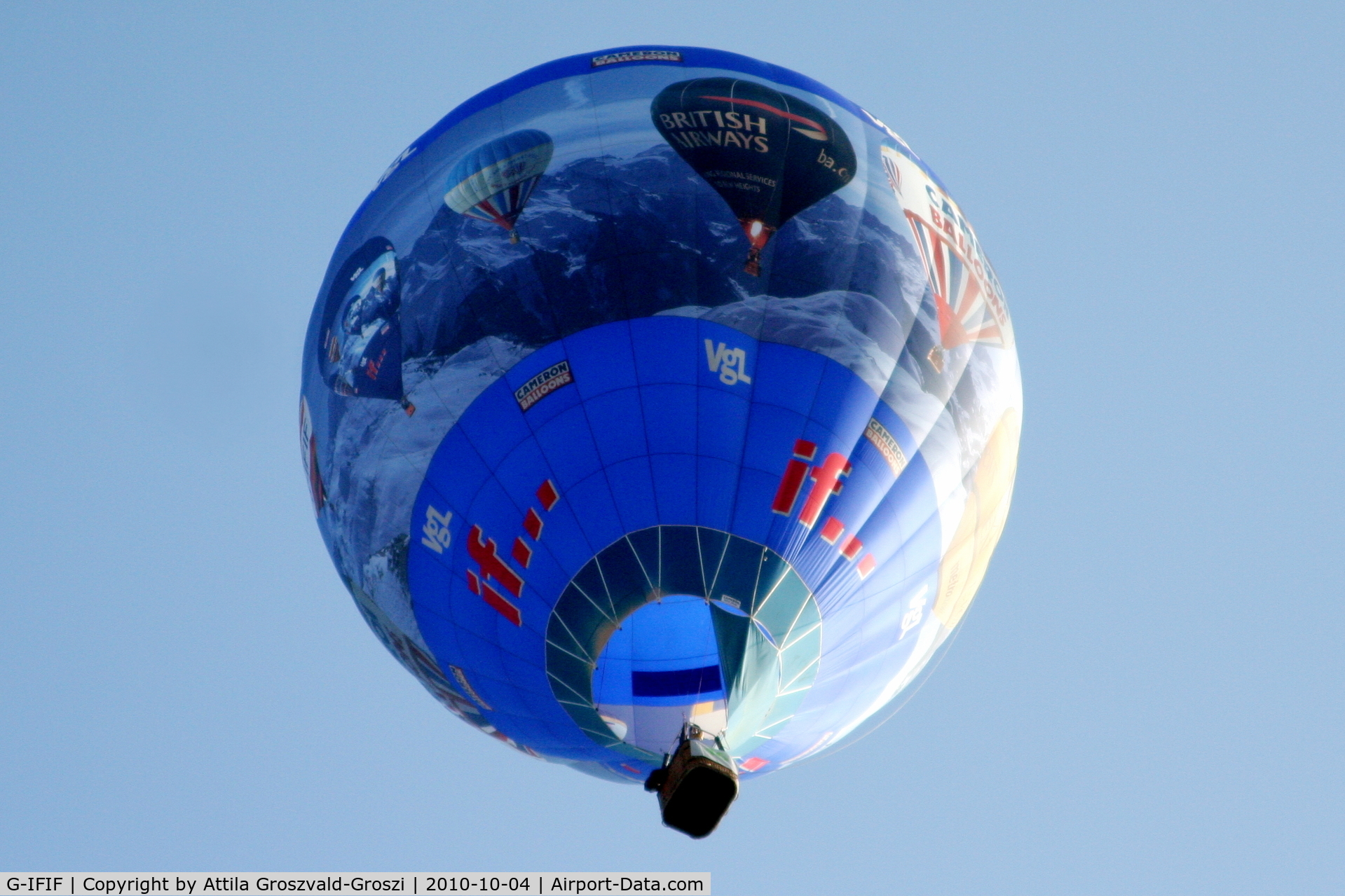 G-IFIF, 2006 Cameron Balloons Ltd CAMERON TR-60 C/N 10811, 19th World Hot Air Balloon Championship, Debrecen-Hungary