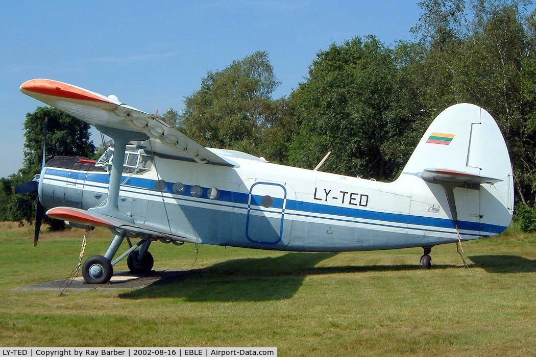 LY-TED, Antonov An-2 C/N 1G235-51, Antonov An-2T [1G235-51] Leopoldsburg~OO 16/08/2002