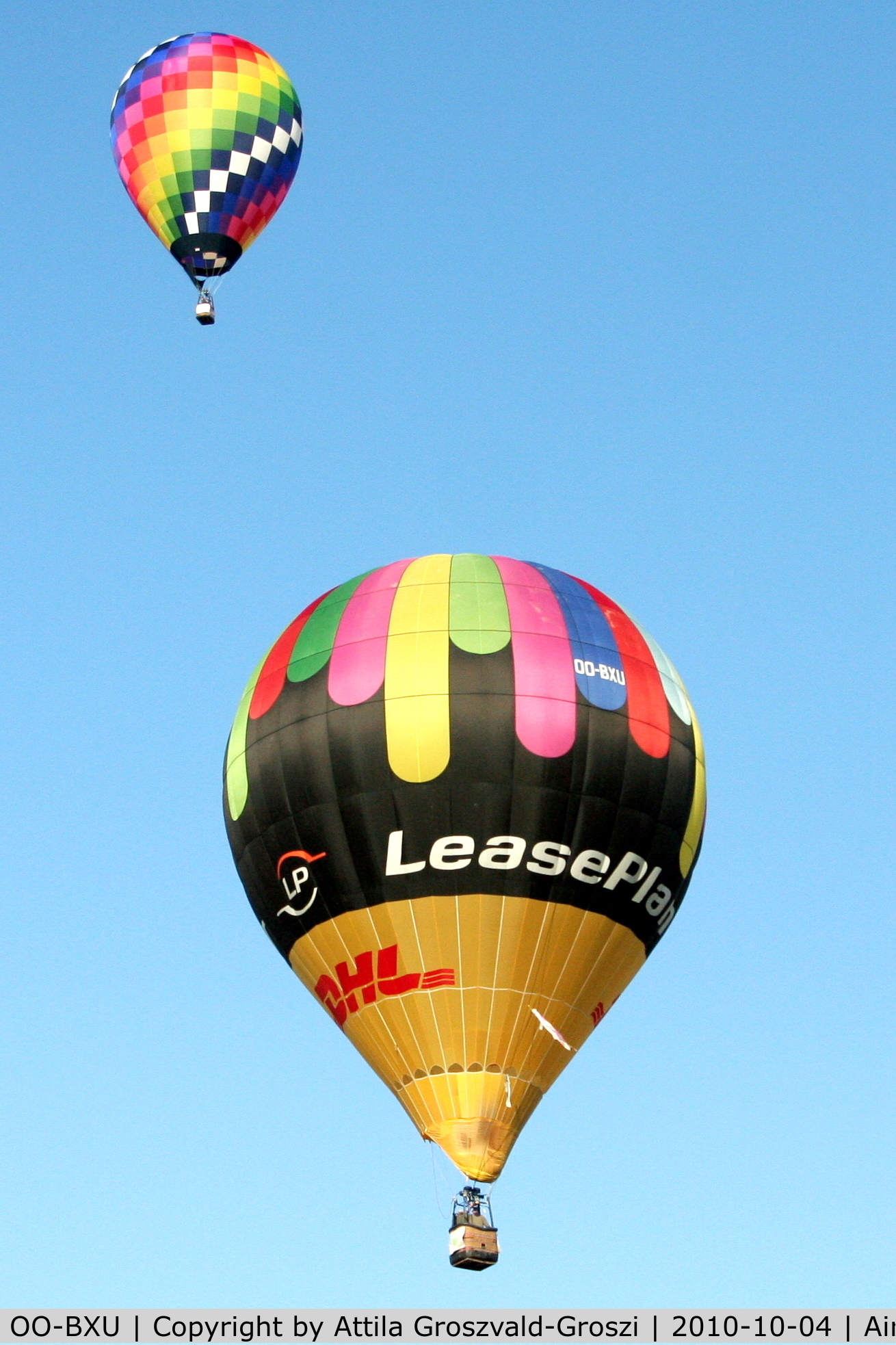 OO-BXU, 2001 Libert LC.2000 C/N 295/019, 19th World Hot Air Balloon Championship, Debrecen-Hungary