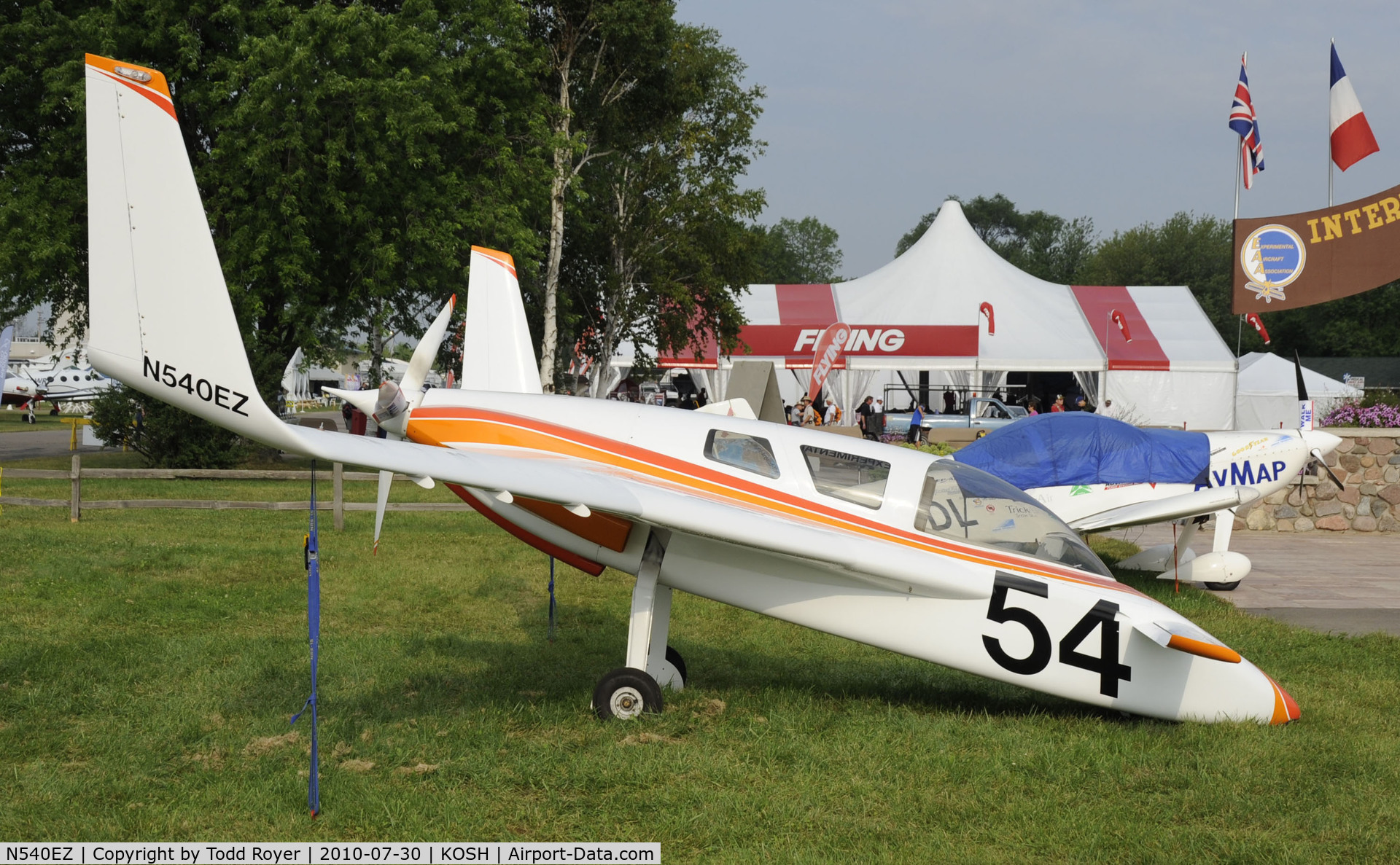 N540EZ, 2005 Co-Z Cozy Mark IV Mod C/N 003, EAA AIRVENTURE 2010