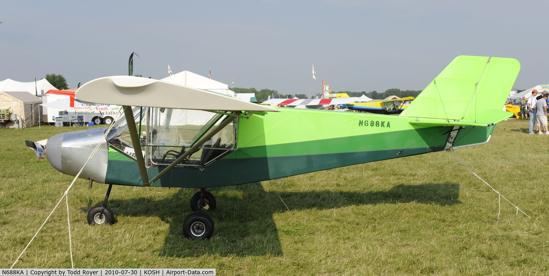 N688KA, Rans S-6ES Coyote II C/N 05081884-ES, EAA AIRVENTURE 2010