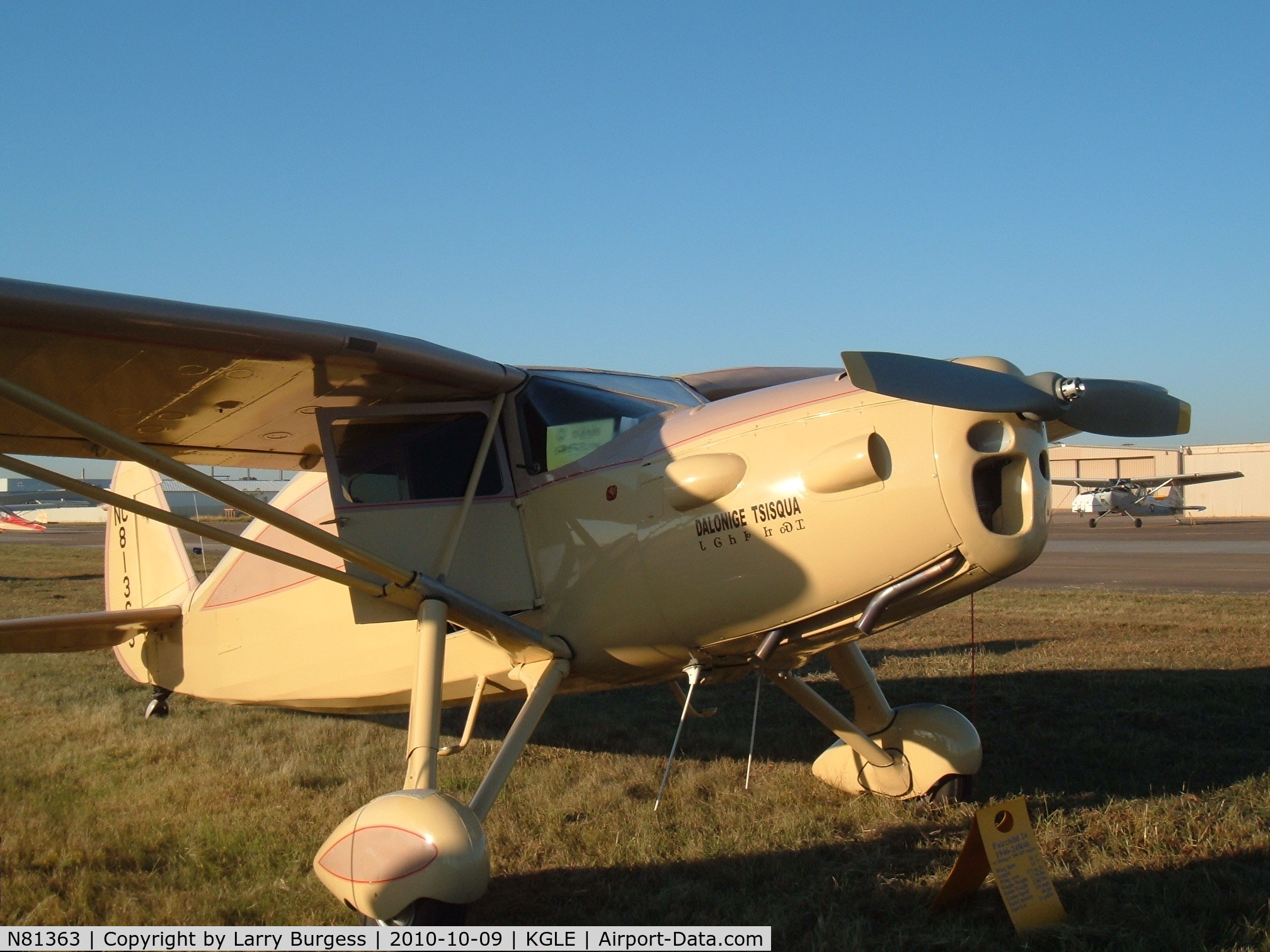 N81363, 1946 Fairchild 24R-46 C/N R46263, At the Fall Festival of Flight — the 48th Annual Fly-in at the Gainesville Municipal Airport hosted by the Texas Chapter of the Antique Airplane Association