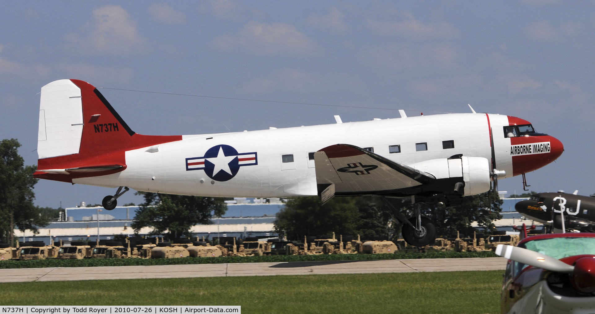 N737H, 1942 Douglas R4D-1 (DC-3C) C/N 6062, EAA AIRVENTURE 2010