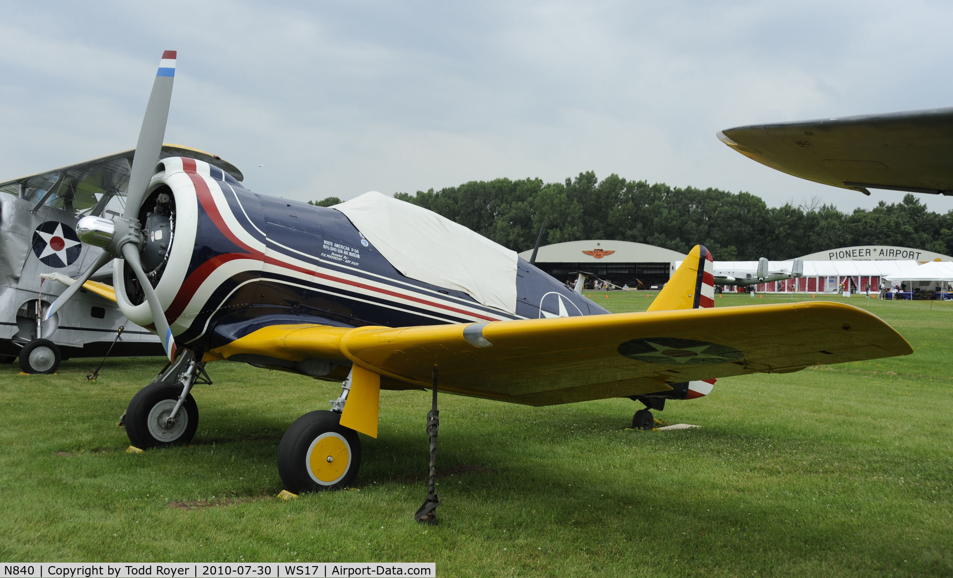 N840, 1940 North American P-64 C/N 68-3061, EAA AIRVENTURE 2010