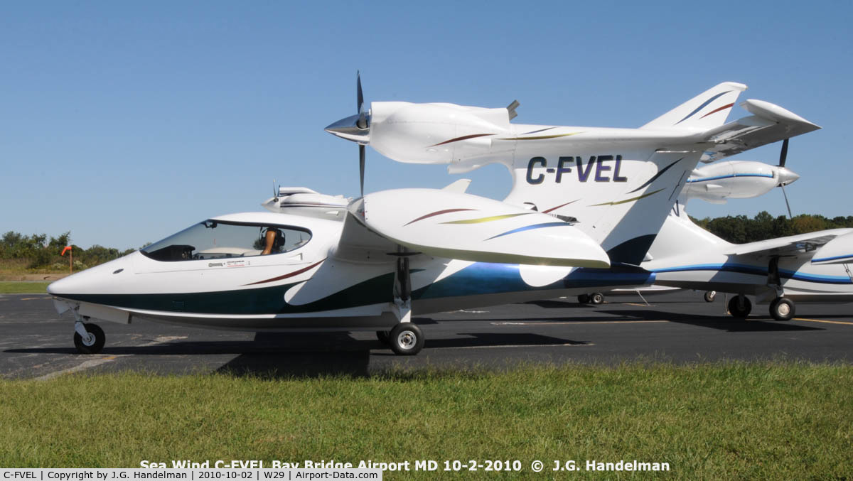 C-FVEL, 2003 Seawind 3000 C/N 055, at Bay Bridge Airport