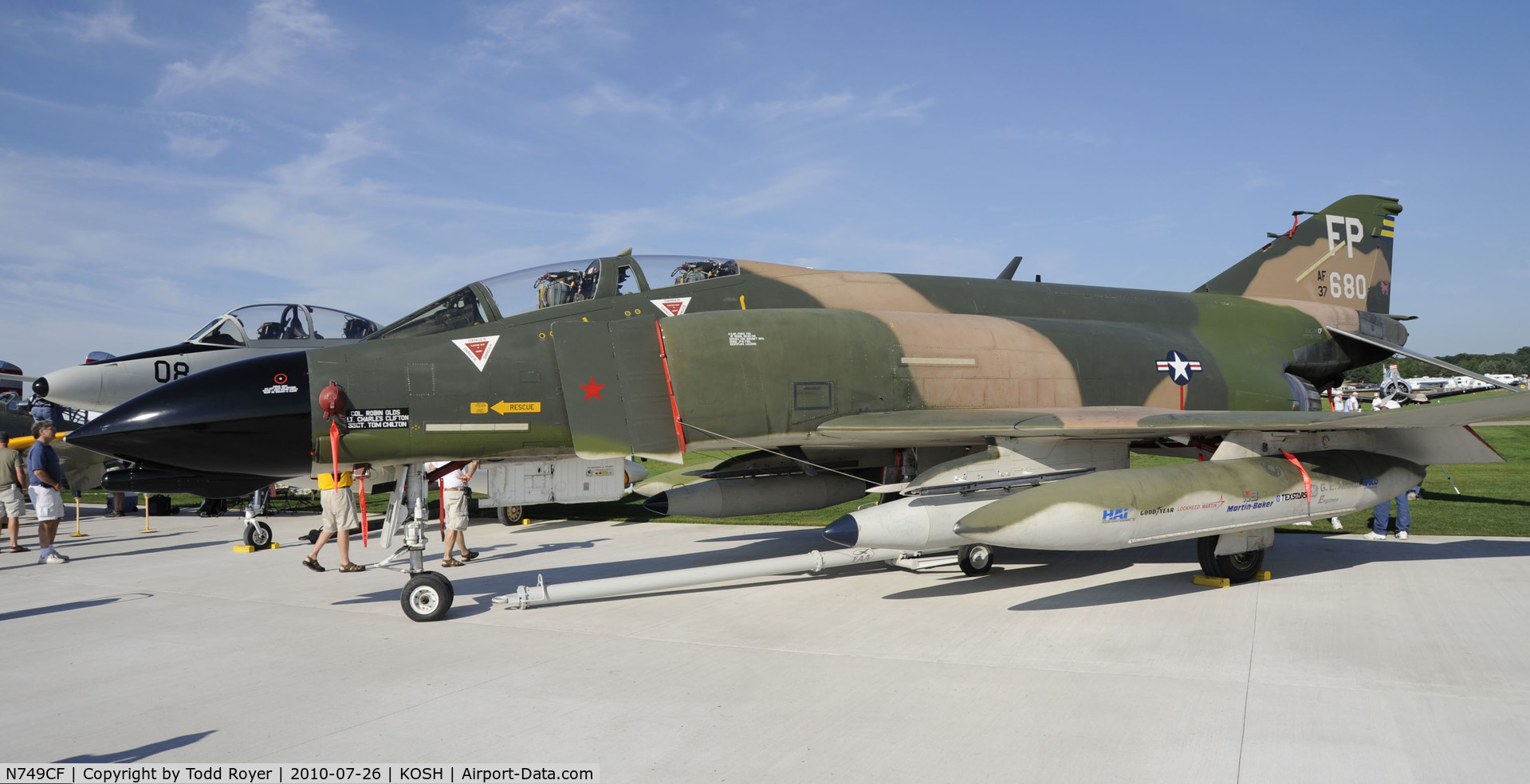N749CF, 1965 McDonnell F-4D Phantom II C/N 1813 (65-0749), EAA AIRVENTURE 2010