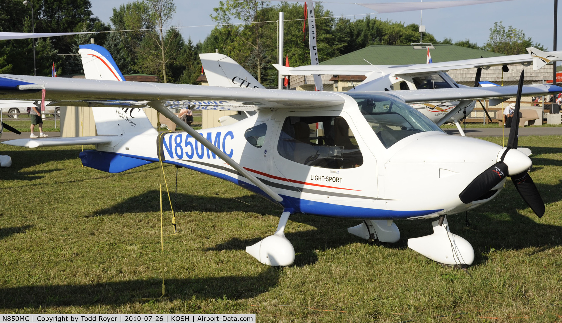 N850MC, Flight Design MC C/N A-08-03-02, EAA AIRVENTURE 2010