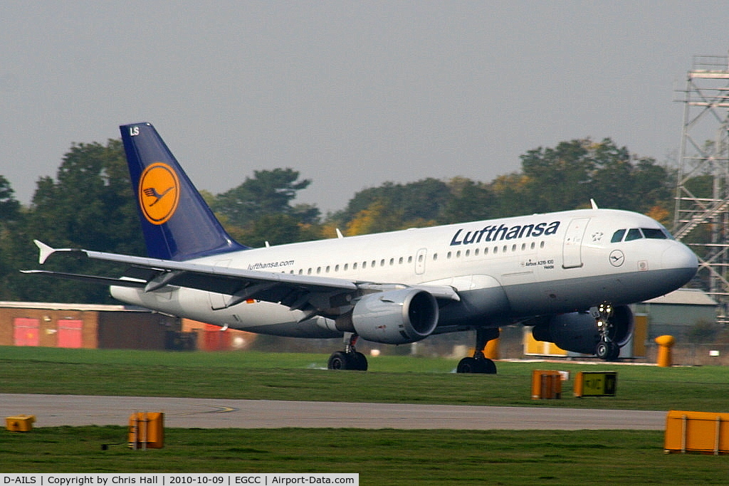 D-AILS, 1997 Airbus A319-114 C/N 729, Lufthansa